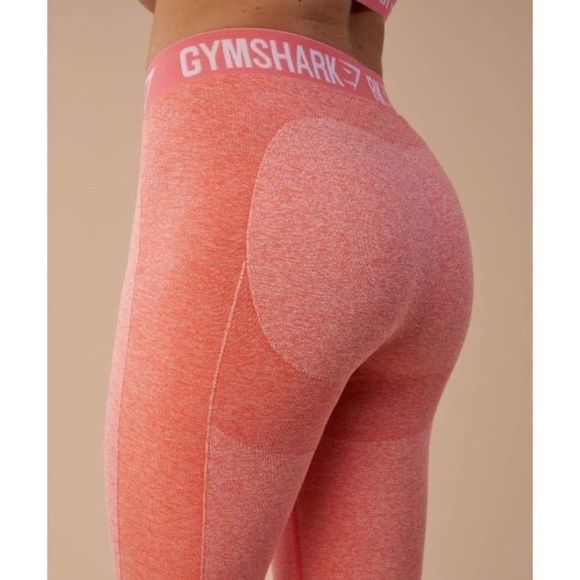 Gymshark Flex low rise cropped leggings size XS pink workout gym leggings​ - Picture 3 of 10
